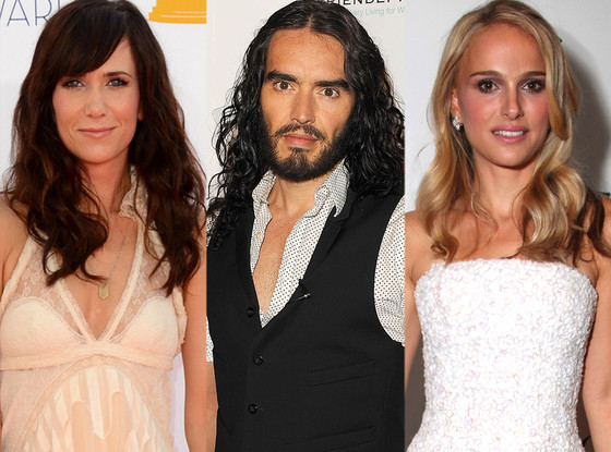 Kristen Wiig, Russell Brand, Natalie Portman Kristen Wiig, Russell Brand, Natalie Portman